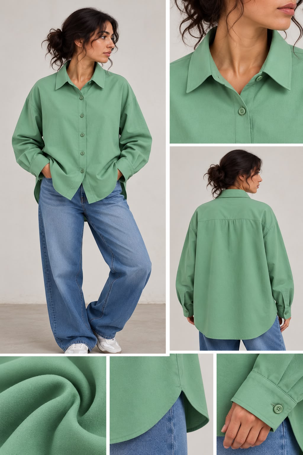 is Décence Classic Button-Up Shirt – Long Sleeve