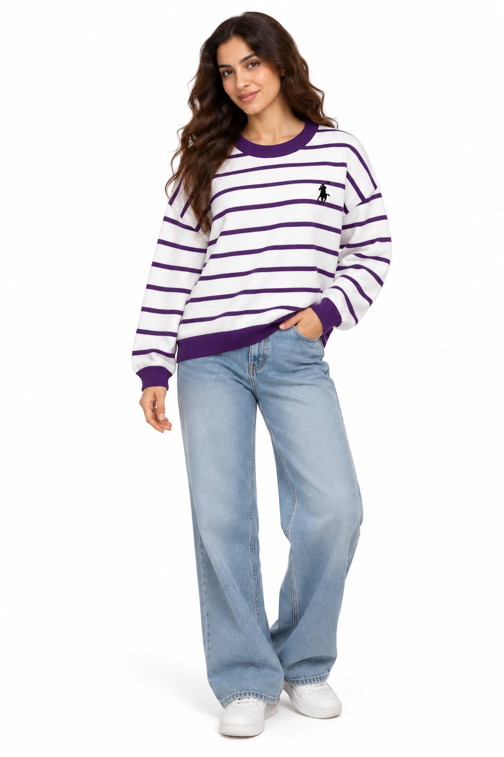 Sweater - thin striped