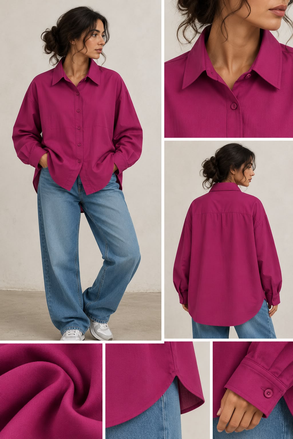 is Décence Classic Button-Up Shirt – Long Sleeve