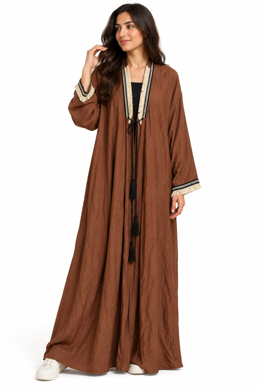 Cardigan - Long - With Lace -Havan