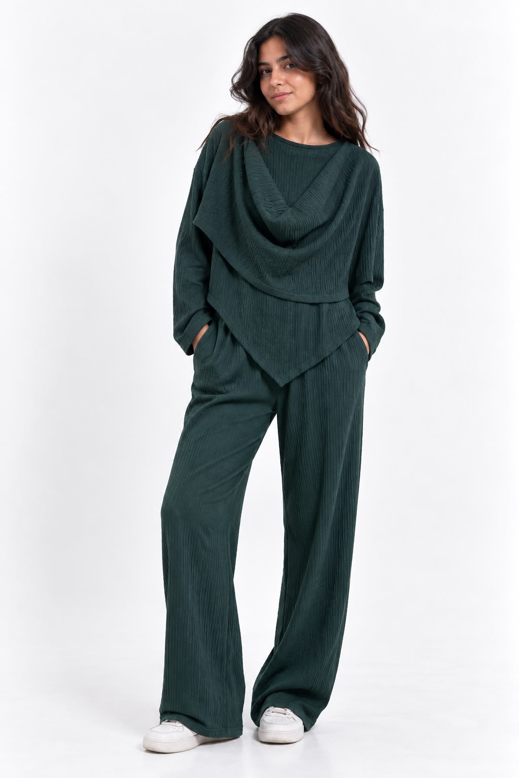 Suit – Solid – Petrol blue