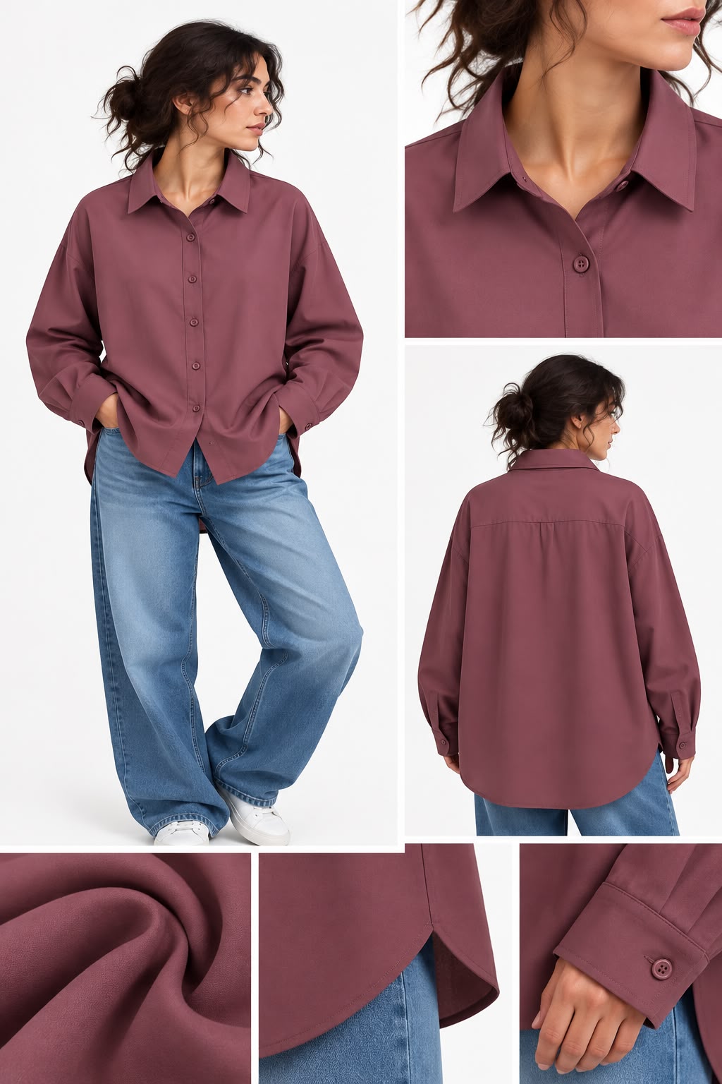 is Décence Classic Button-Up Shirt – Long Sleeve
