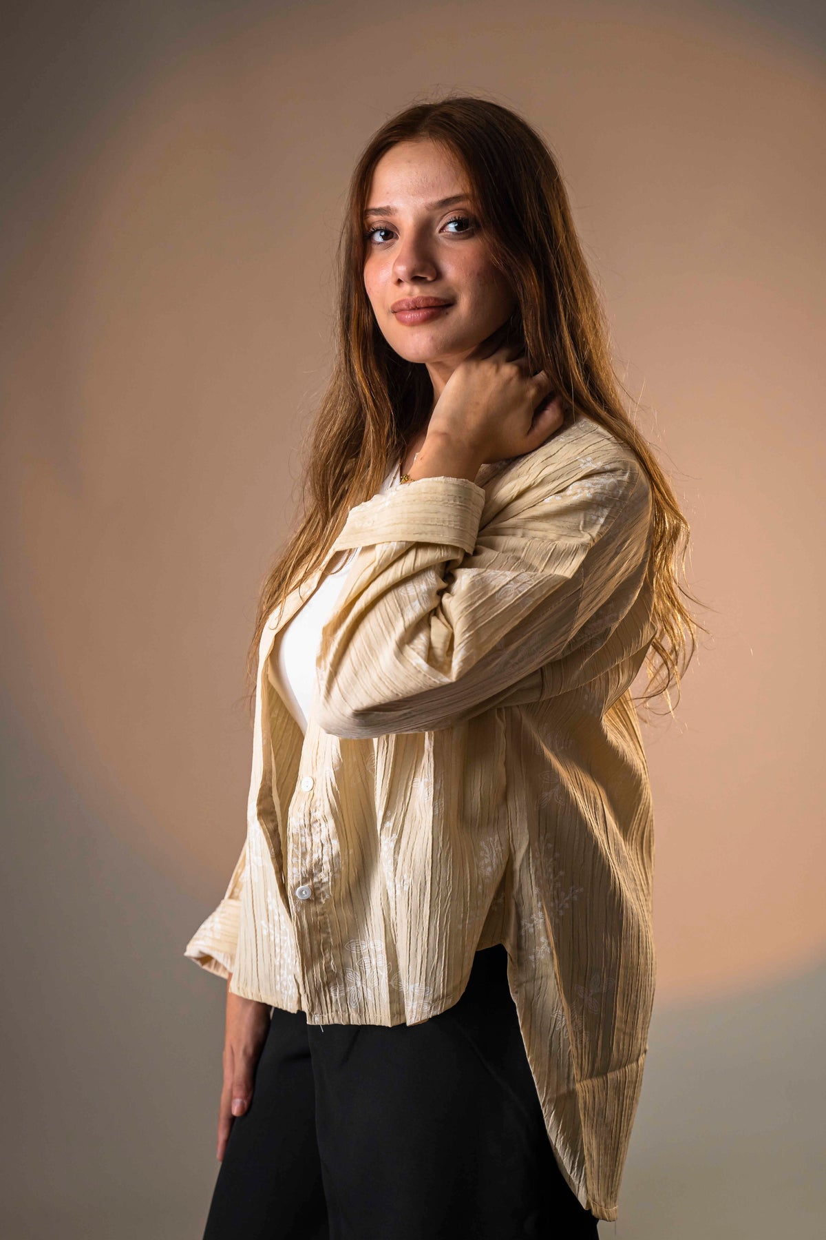 Fitness shirt - beige